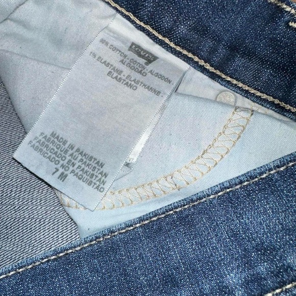 Levi’s Too Superlow 524 Dark Blue Wash Jeans - Picture 8 of 8